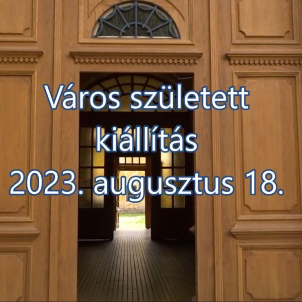 Város született
